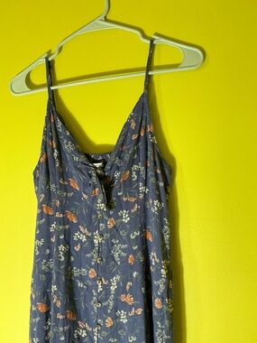 Floral 90s Button Up Mini Dress American Eagle